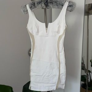AGACI White Mini Dress Size S